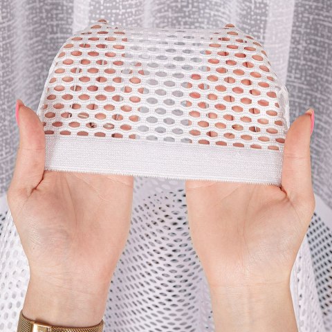 Firanka żakardowa na metry 115065 wysokość 180 cm kolor biały