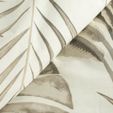 KOMPLET POŚCIELI BAWEŁNIANEJ NINA 220 X 200 CM BEŻOWY