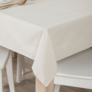 NATURA Obrus wodoodporny, 120x160cm, kolor 012 jasny beżowy OB0003/KSM/012/120160/1