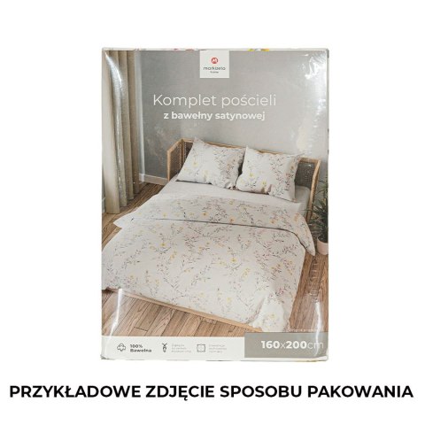ZOE Komplet pościeli z bawełny satynowej 220x200cm 100074/SAT/000/220200/1