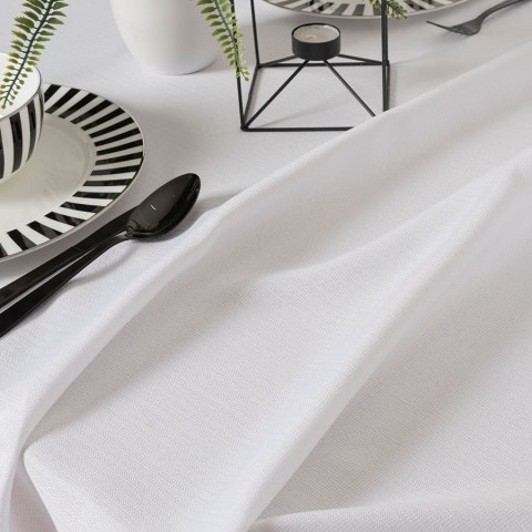 ARUBA Obrus wodoodporny, 130x180cm, kolor 001 biały 759330/KSP/001/130180/1