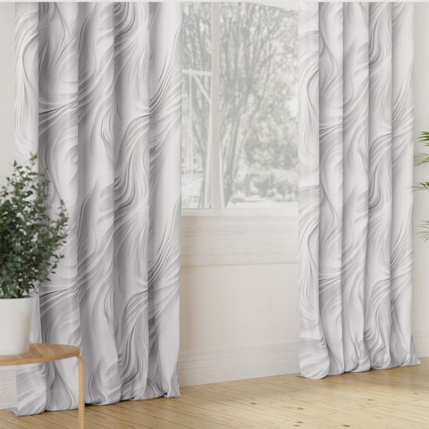 CALM Tkanina dekoracyjna NINA WODOODPORNA, 160cm, kolor 005 szary D00185/NIW/005/160000/1