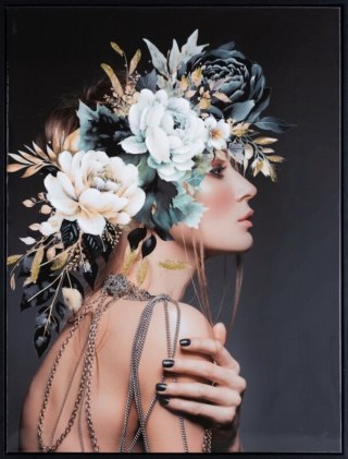 OBRAZ 658 60 X 80 CM CZARNY