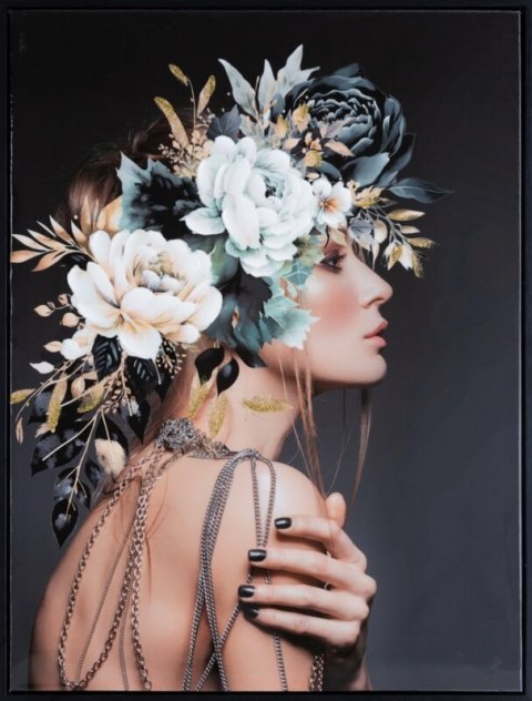 OBRAZ 658 60 X 80 CM CZARNY