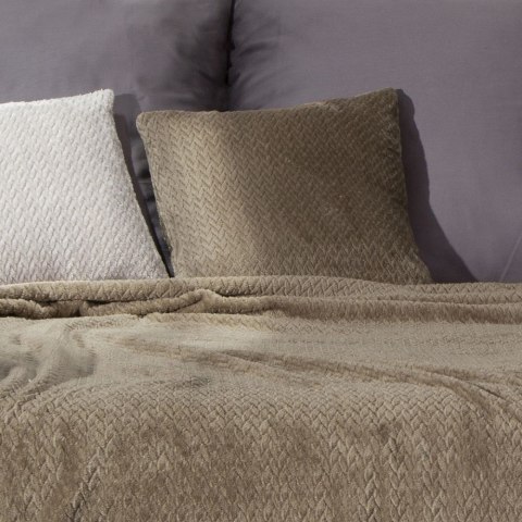 Poduszka ozdobna Cindy EUROFIRANY 40x40 cm kolor ciemny beżowy