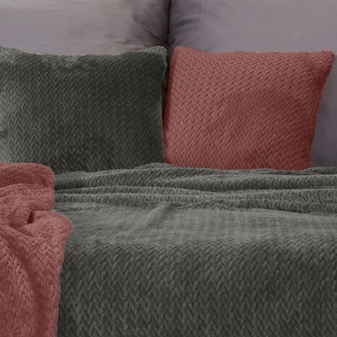 Poduszka ozdobna Cindy EUROFIRANY 40x40 cm kolor grafitowy