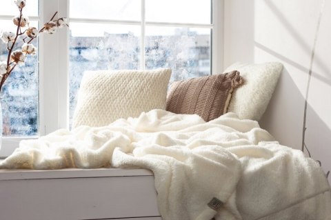 KOC D91 LORI 200 X 220 CM BIAŁY