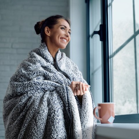 KOC KOALA 150 X 200 CM GRANATOWY