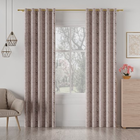 HESTIA Tkanina dekoracyjna, wysokość 305cm, kolor 213 pudrowy różowy 062116/TDP/213/000305/1