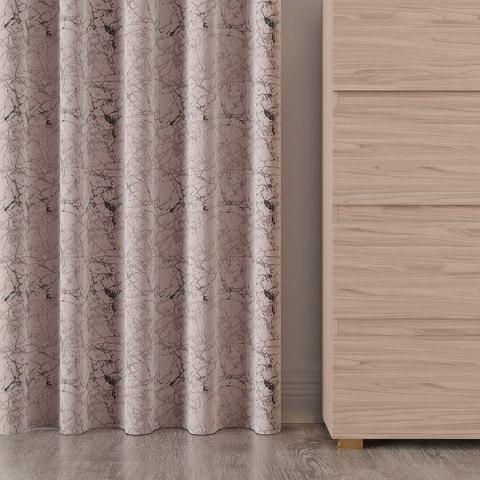 HESTIA Tkanina dekoracyjna, wysokość 305cm, kolor 213 pudrowy różowy 062116/TDP/213/000305/1