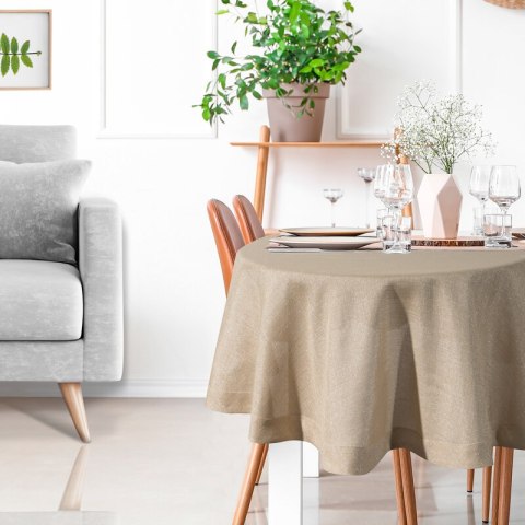 OBRUS STELLA 1 FI 180 CM ZŁOTY