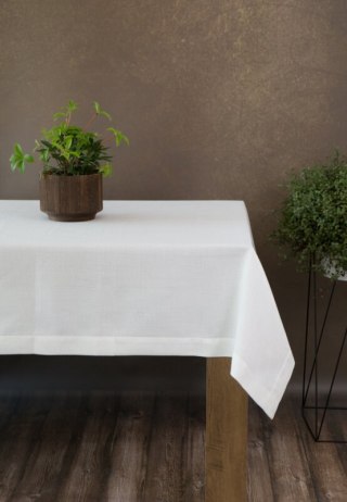 OBRUS STELLA 2 145 X 400 CM BIAŁY