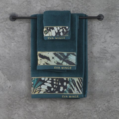 RĘCZNIK EVA 15 30 X 50 CM CIEMNOTURKUSOWY