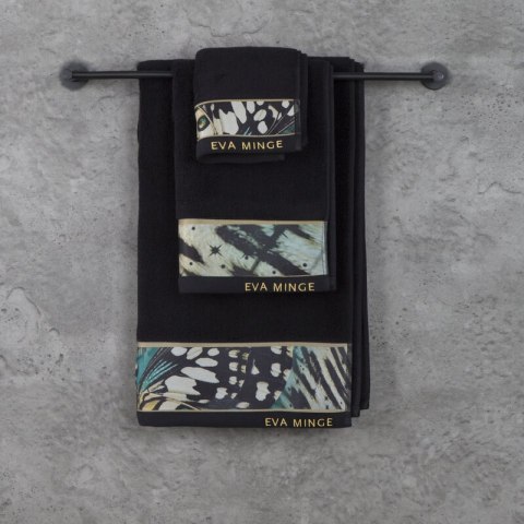 RĘCZNIK EVA 15 30 X 50 CM CZARNY