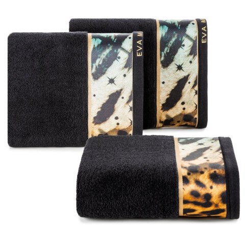 RĘCZNIK EVA 15 50 X 90 CM CZARNY