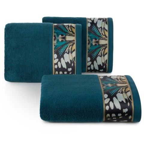 RĘCZNIK EVA 15 70 X 140 CM CIEMNOTURKUSOWY