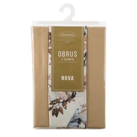 OBRUS ANITA 5 140 X 260 CM BEŻOWY