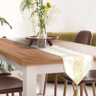 OBRUS MAJORKA 30 X 120 CM BIAŁY