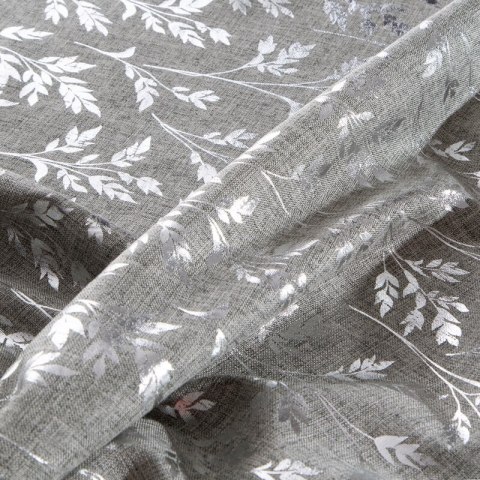 OBRUS SIMONA 140 X 260 CM SREBRNY