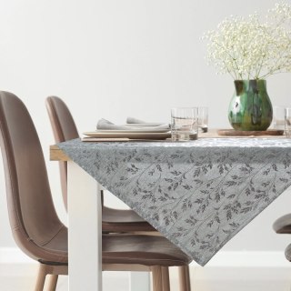 OBRUS SIMONA 85 X 85 CM SREBRNY