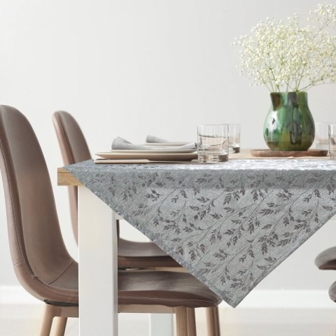 OBRUS SIMONA 85 X 85 CM SREBRNY