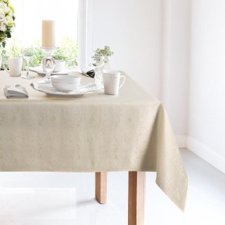 OBRUS SPARKLE 140 X 220 CM KREMOWY