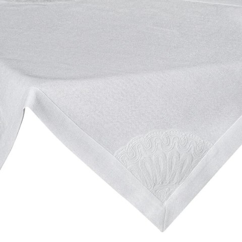 OBRUS ELEN 85 X 85 CM BIAŁY