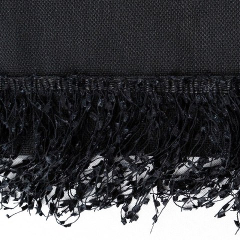 OBRUS JASPER 140 X 220 CM CZARNY