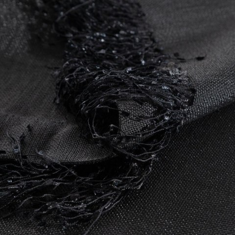 OBRUS JASPER 140 X 220 CM CZARNY