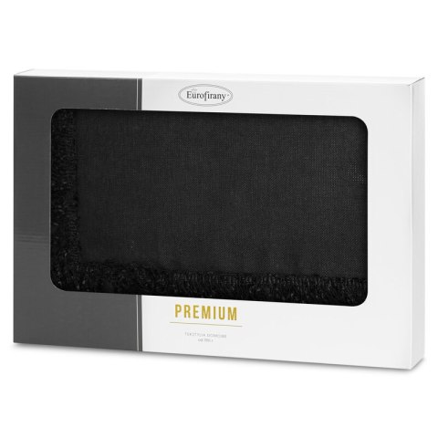 OBRUS JASPER 140 X 280 CM CZARNY