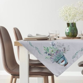 OBRUS SUMMER1 85 X 85 CM JASNOSZARY