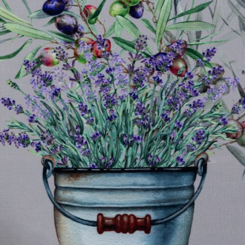 OBRUS SUMMER1 85 X 85 CM JASNOSZARY