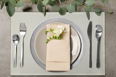 OBRUS ALISA 30 X 40 CM BIAŁY