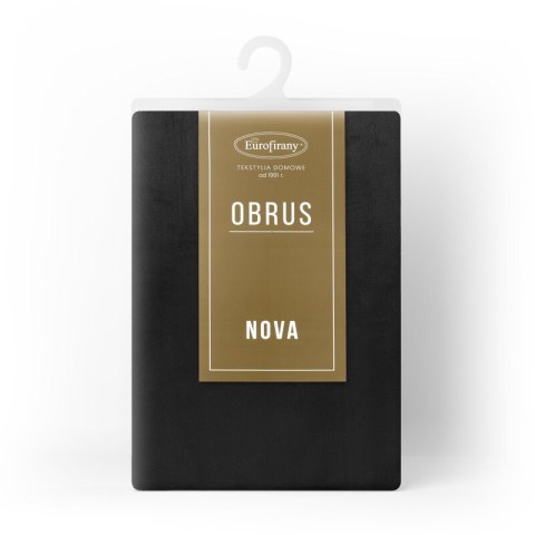 OBRUS MELINDA 140 X 180 CM CZARNY