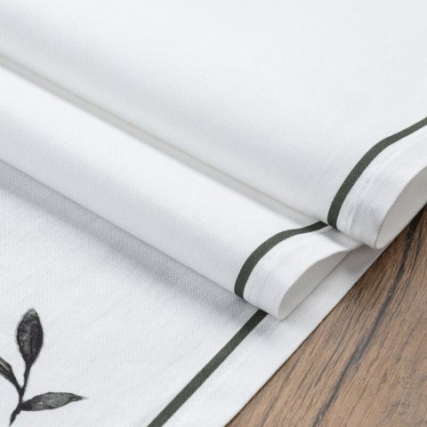 OBRUS NATU 4 140 X 300 CM BIAŁY