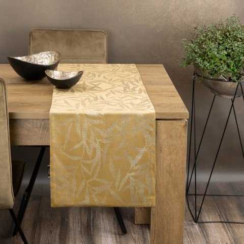 OBRUS BLINK 15 35 X 140 CM MIODOWY