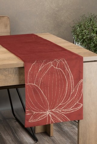 OBRUS BLINK 12 35 X 220 CM CEGLASTY
