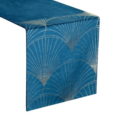 OBRUS BLINK 14 35 X 140 CM GRANATOWY