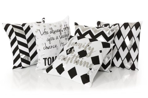 POSZEWKA ENOLA 40 X 40 CM BIAŁY