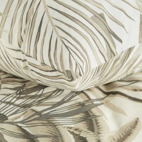 KOMPLET POŚCIELI BAWEŁNIANEJ NINA 160 X 200 CM BEŻOWY