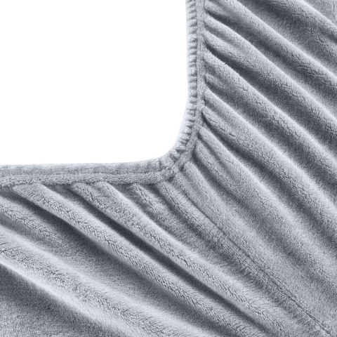 PRZEŚCIERADŁO FLANO 220 X 200 CM SREBRNY