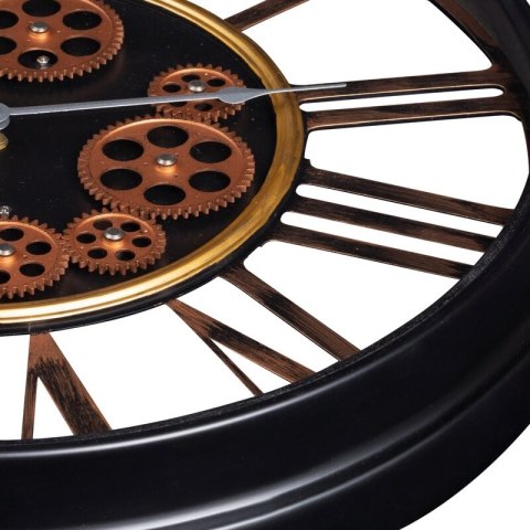 ZEGAR DEKORACYJNY 19 54 X 9 X 54 CM CZARNY