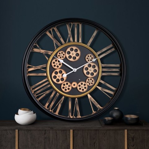 ZEGAR DEKORACYJNY 19 54 X 9 X 54 CM CZARNY