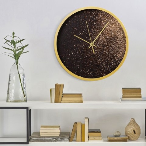 ZEGAR DEKORACYJNY 20 78 X 6 X 78 CM CZARNY