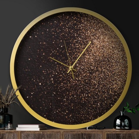 ZEGAR DEKORACYJNY 20 78 X 6 X 78 CM CZARNY