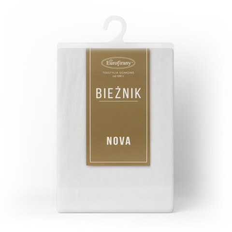 OBRUS MELINDA 40 X 140 CM BIAŁY