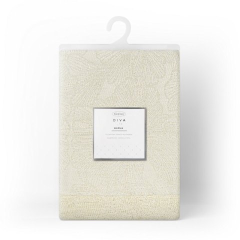 OBRUS LILIAN 40 X 140 CM KREMOWY