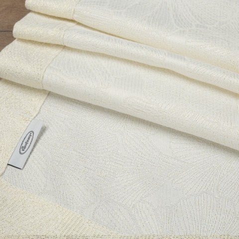 OBRUS LILIAN 40 X 140 CM KREMOWY