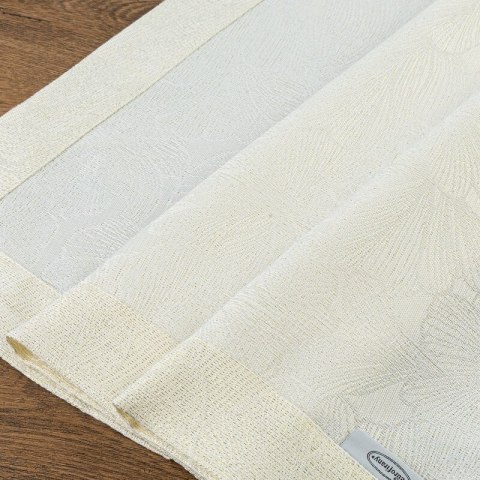 OBRUS LILIAN 40 X 140 CM KREMOWY