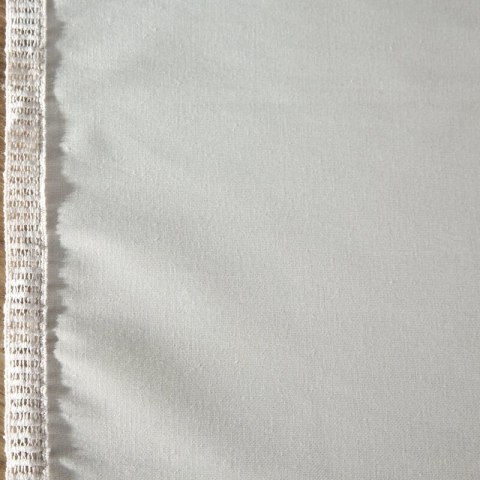 OBRUS DEKORACYJNY 35 X 180 CM KREMOWY